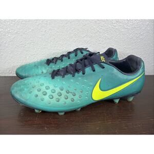 Nike Magista Opus II FG 843813-375 Elite US12 UK11 Green Men’s Cleats Soccer